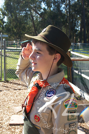 Eagle Scout photo shoot