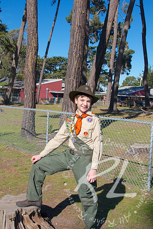 Eagle Scout photo shoot