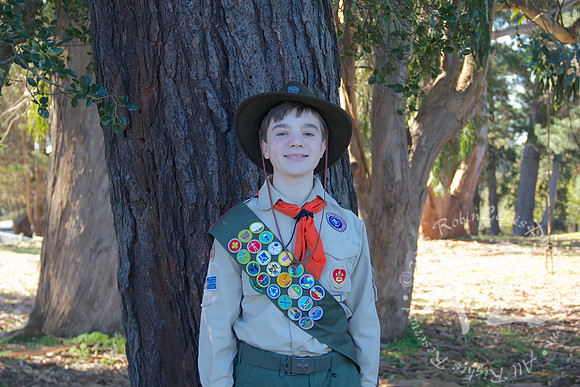 Eagle Scout photo shoot