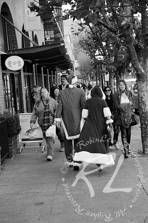 Mr. and Mrs. Claus on the town!