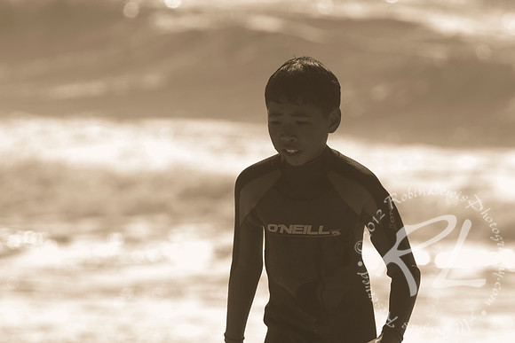 My son the surfer!