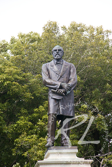 James Garfield Statue in Golden Gate park